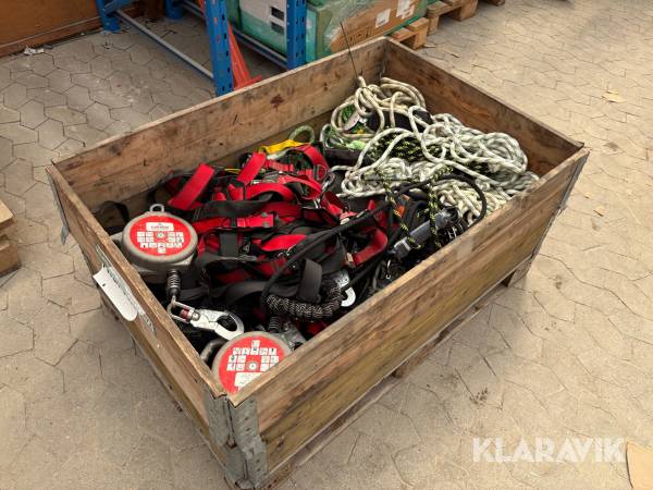 Faldsikringsudstyr - 1 palle