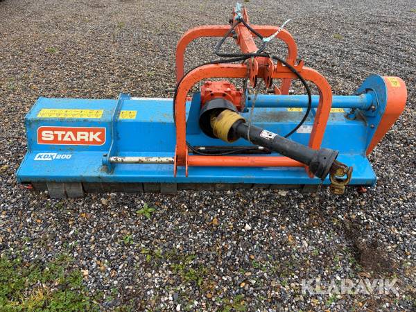 Slagleklipper Stark KDX200, Skive, Klaravik auktioner
