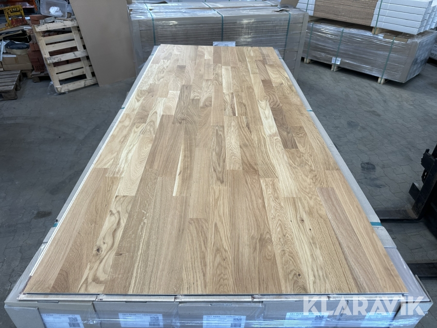 Gulv Moland Loc+ Parket Living eg voksolie 111,6 m²
