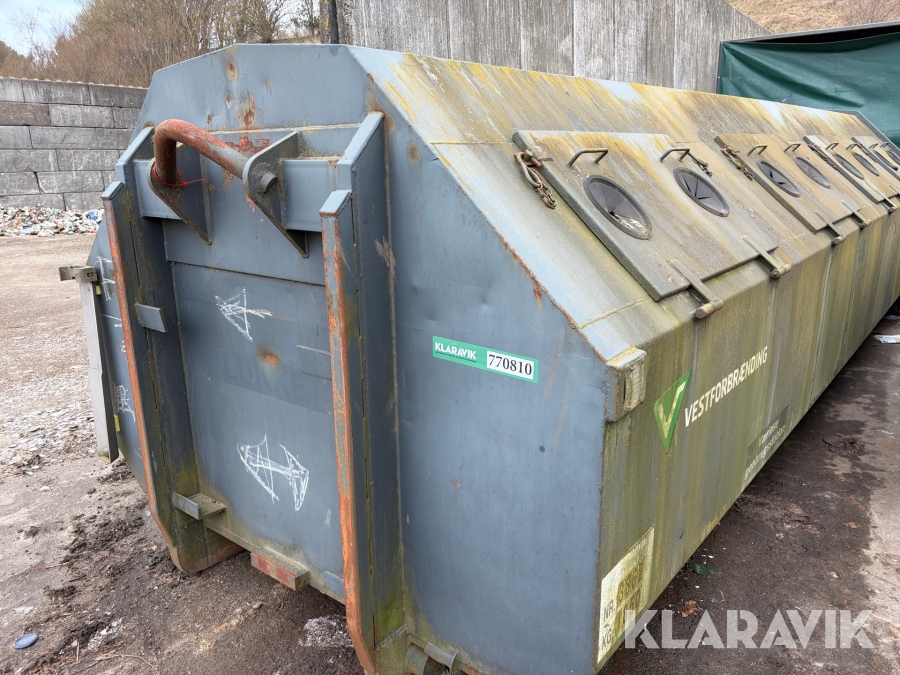 Container Komprimator til affald