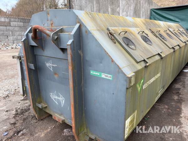 Container Komprimator til affald