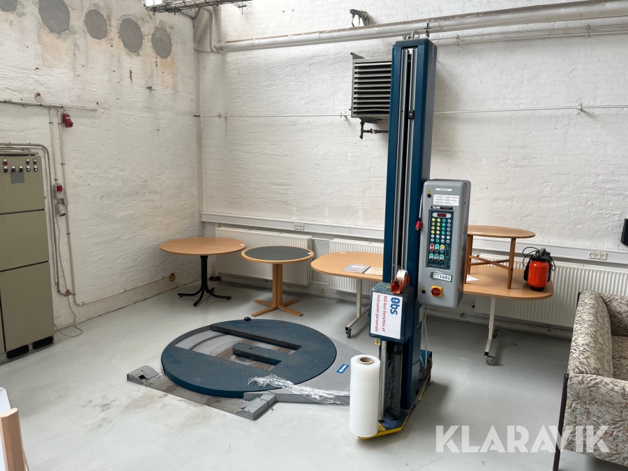 Foliepakkemaskine Robopac Roboplat TP 506