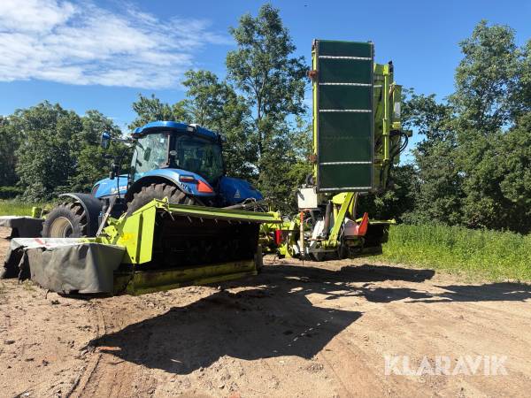 Skrålæggersæt Claas Disco 8550 og 3450 - med bånd - 7,5 meter