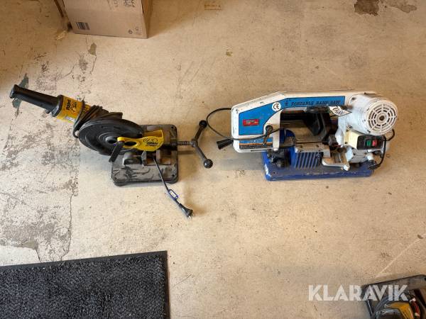 Båndsav og rørsav Rems og     Benato BS-100 og     Turbo RW 849