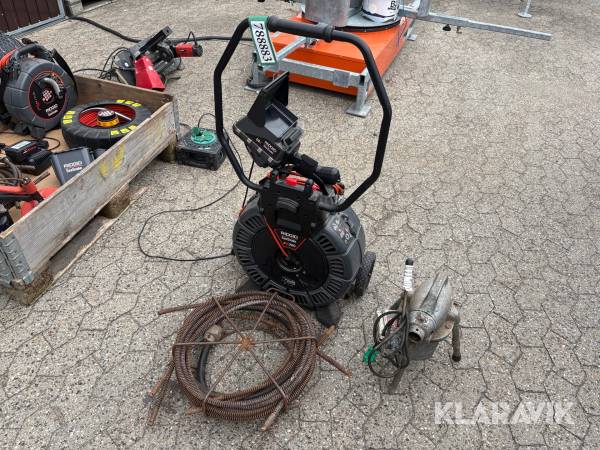 Kloarkkamera Ridgid SeeSnake Max/CS6 med tilbehør