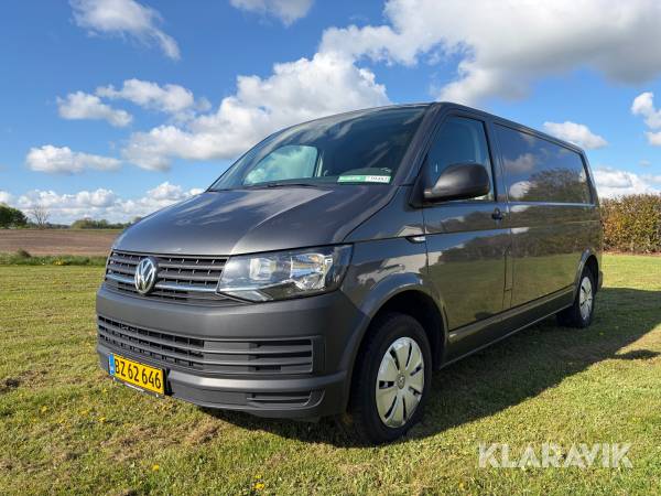 Kassebil Volkswagen Transport T6 lang model