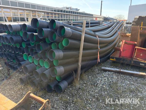 Pvc rør Hegler 50 styk