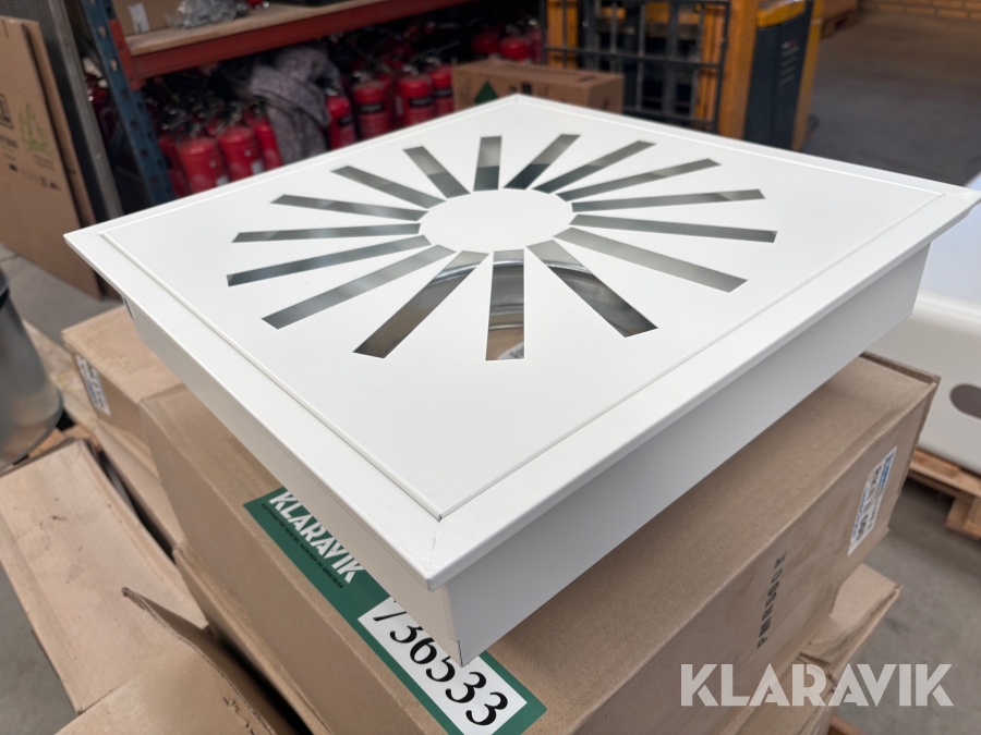 Loft armatur Lindab RKA 0 500 12 styk