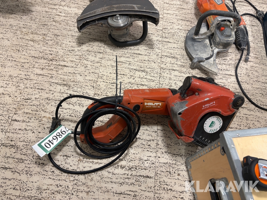 Rillefræser Hilti DCH 180-SL, 1 Styk