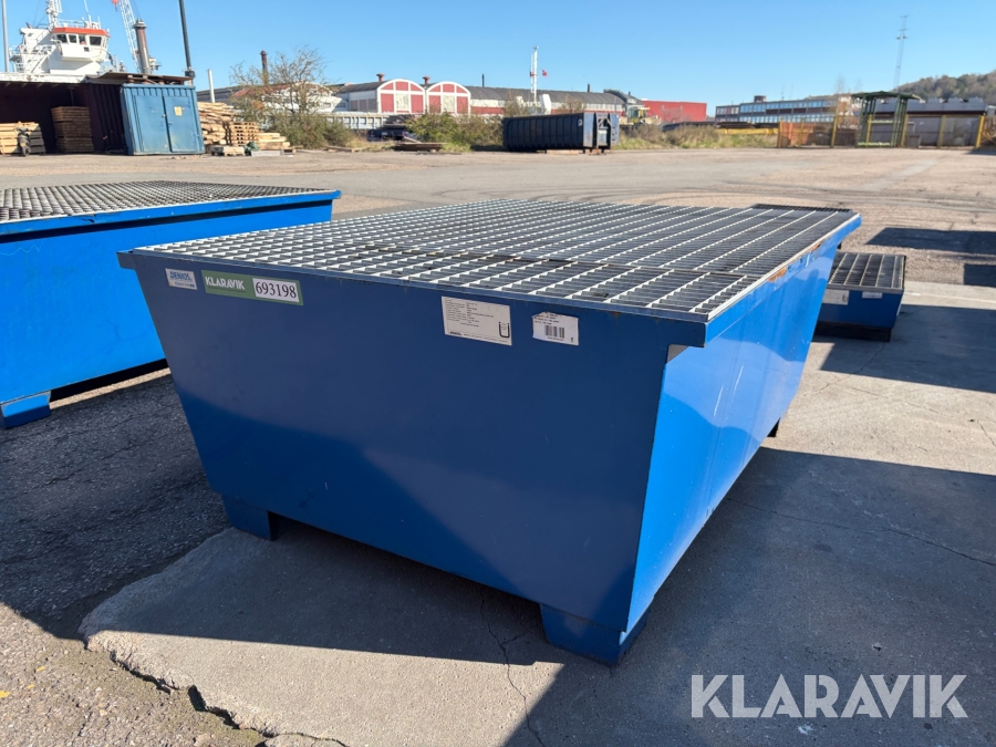 Opsamlingskar / spildbakke Denios Classic-line 1 IA