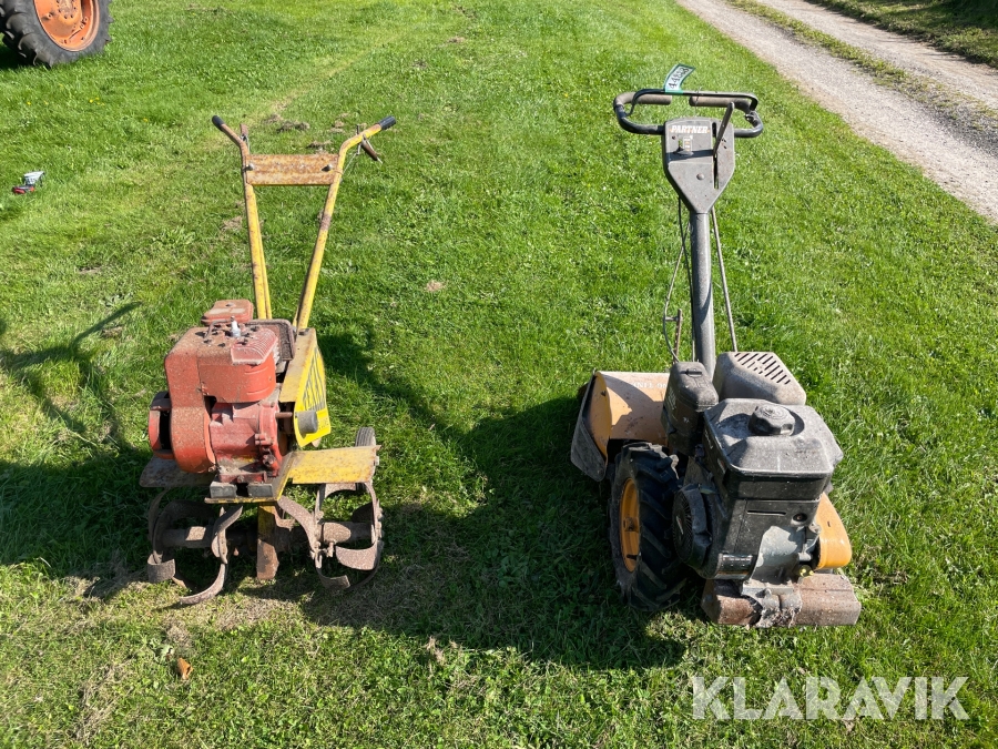 Havefræsere Partner 511 & Texas De Luxe, Vejle, Klaravik auk