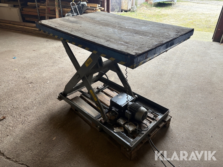 Løftebord 1000 kg