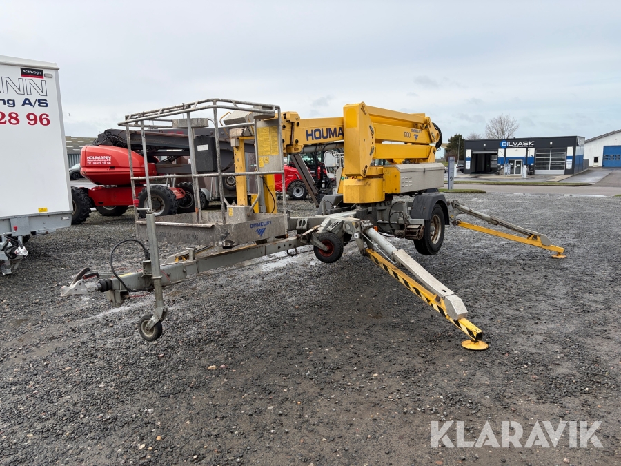 Trailerlift Omme 1700EX med knæk og mover