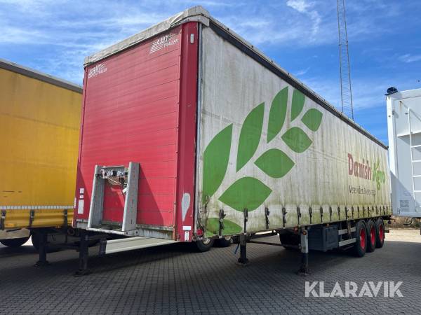 Gardintrailer AMT 2770 med truckbeslag