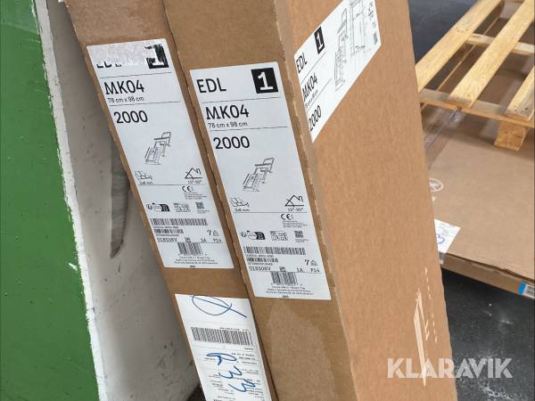 Inddækninger Velux EDL MK04 2 styk