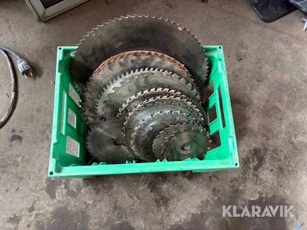 Savklinger lot assorteret størrelser