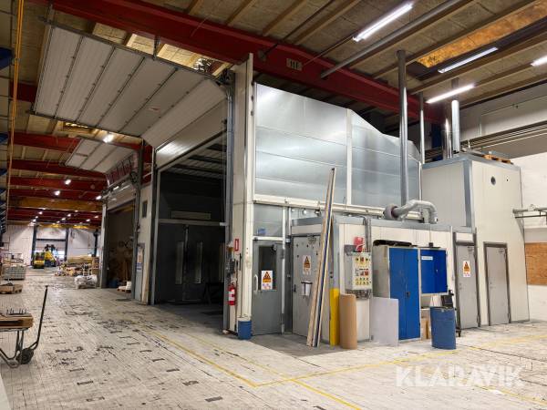 Malerkabine komplet