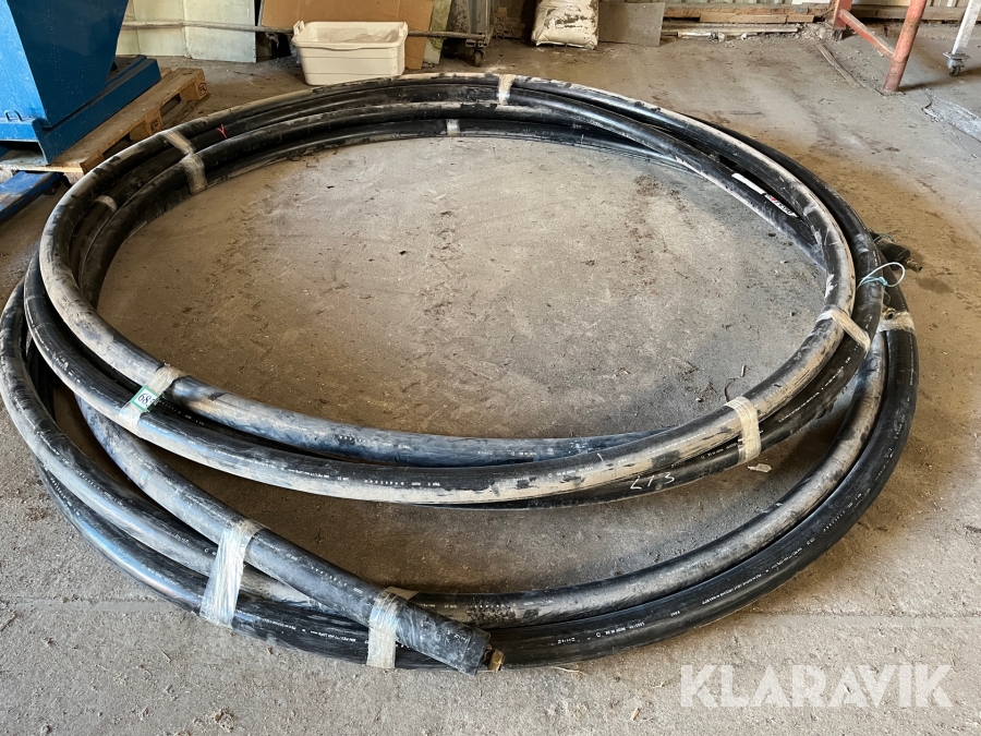 Varmeslange Logistik Dim 25 MM pex/77mm 2 stykker af 23meter