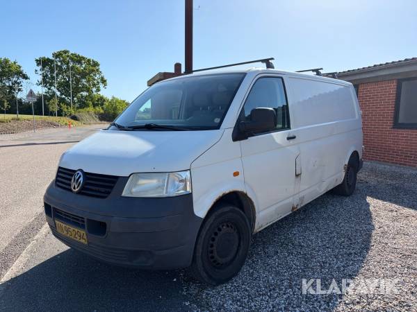 Varebil Volkswagen Transporter 2.5TDI lang model