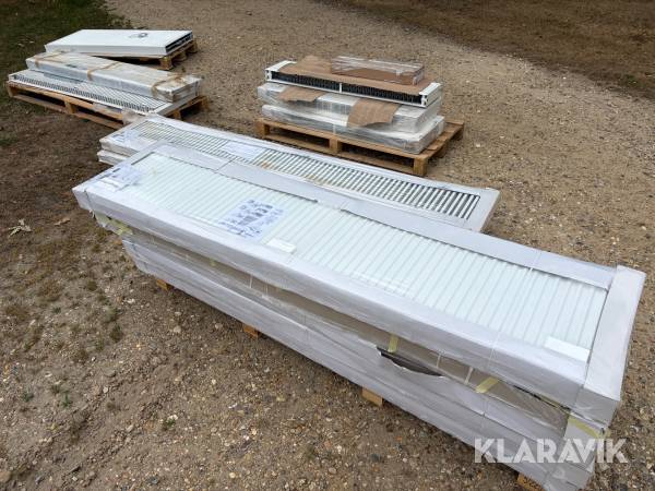 Radiatorer 14 styk blandet