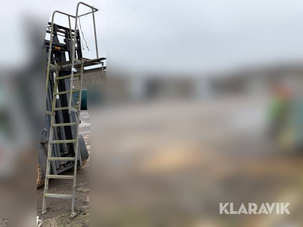 Galvaniseret trappe 1 styk