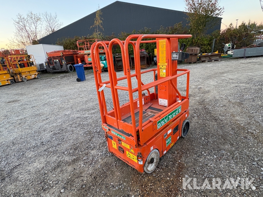 Søjlelift Snorkel TM12 - C-E