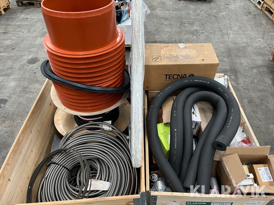 Slanger balanceophæng og øvrigt samlet lot 2 paller