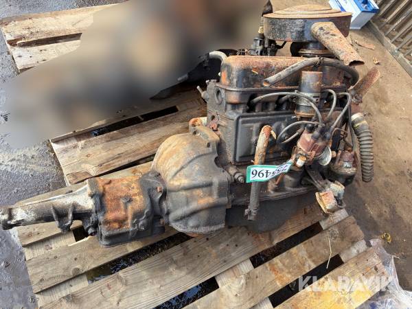 Motor fra Opel Rekord 1700