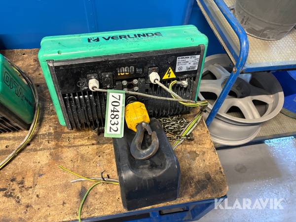 Kædetalje Verlinde VL101008 B1 elektrisk 1000 kg