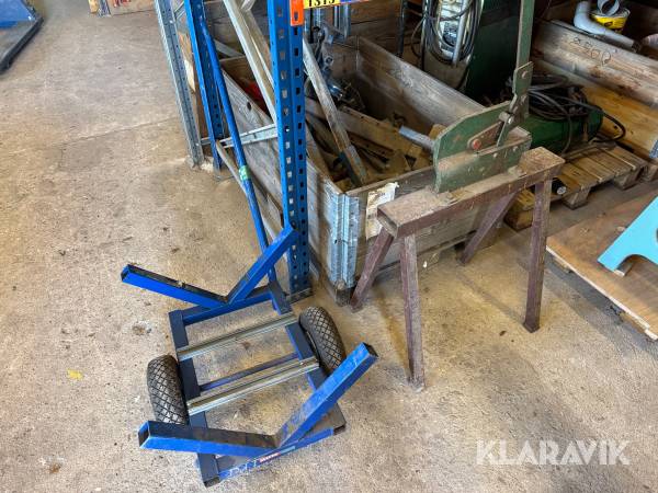 Klipper, vogn og inventar til arbejdsbiler