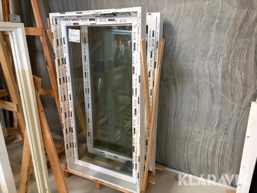 Vinduer - 2 styk - plast