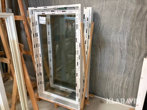 Vinduer - 2 styk - plast