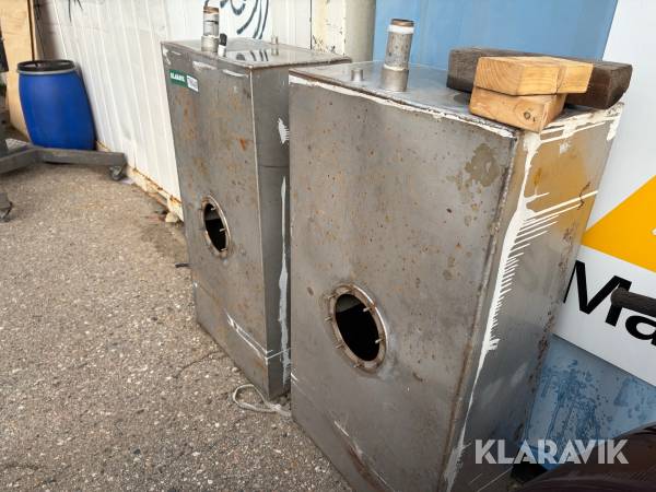 Rustfri Brandstof tanke 2 stk.