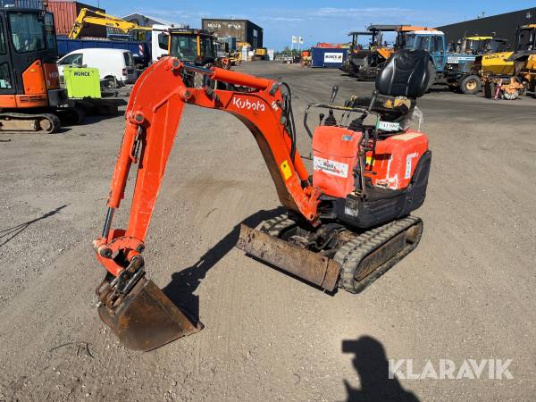 Gravemaskine Kubota K008-3