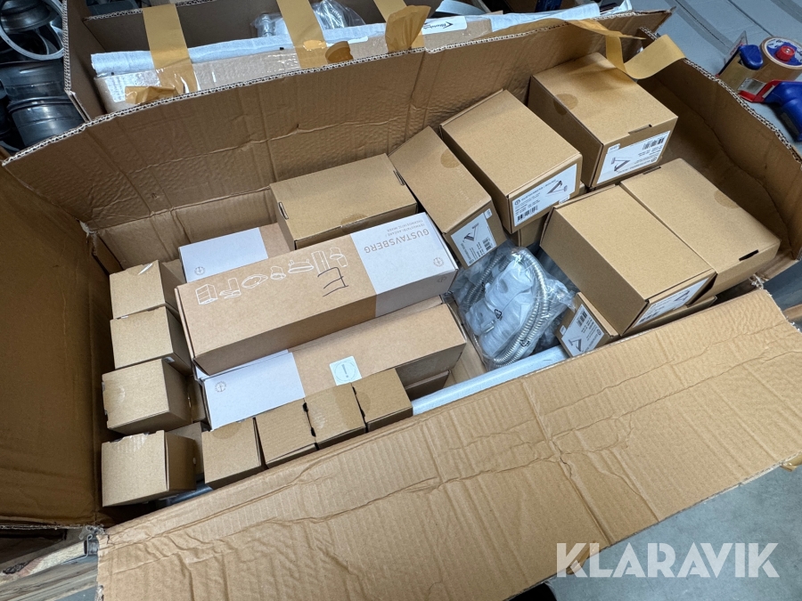 Tilbehør til badeværelset 10 sæt LOT