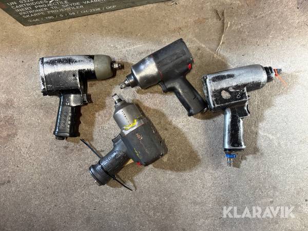 Luftnøgler blandet lot, 4 styk.