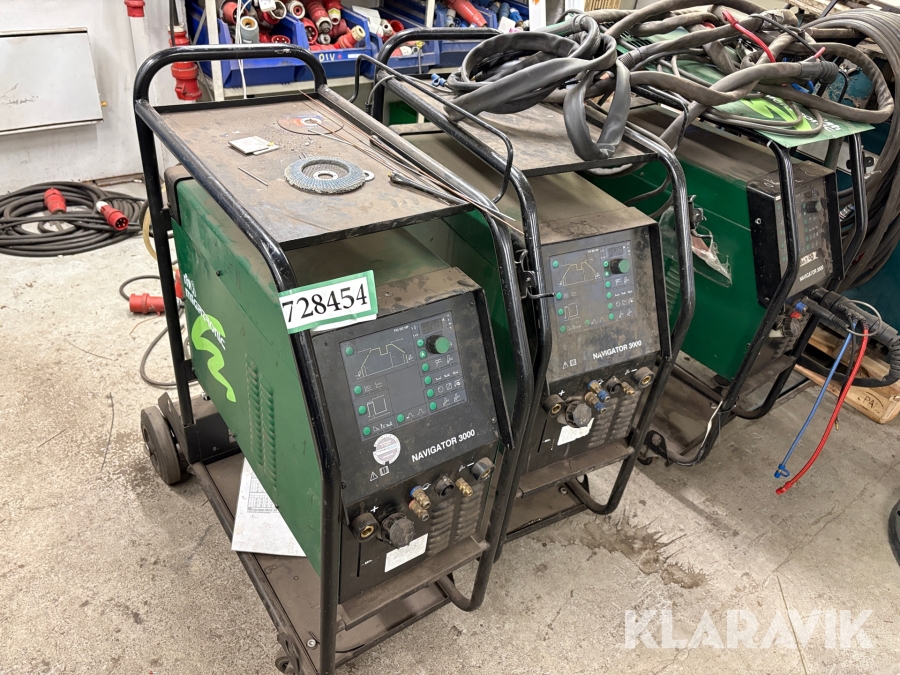 Svejsemaskine Migatronic Navigator 3000 - 3 styks