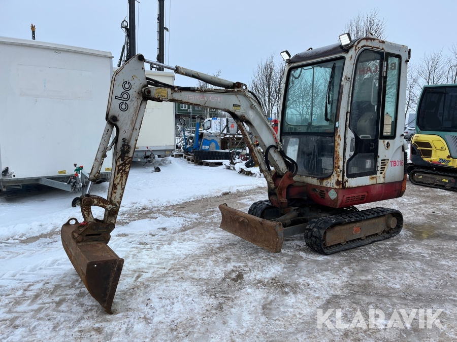 Gravemaskine Takeuchi TB016