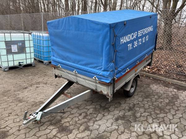 Lukket trailer Brenderup Handy 57 A