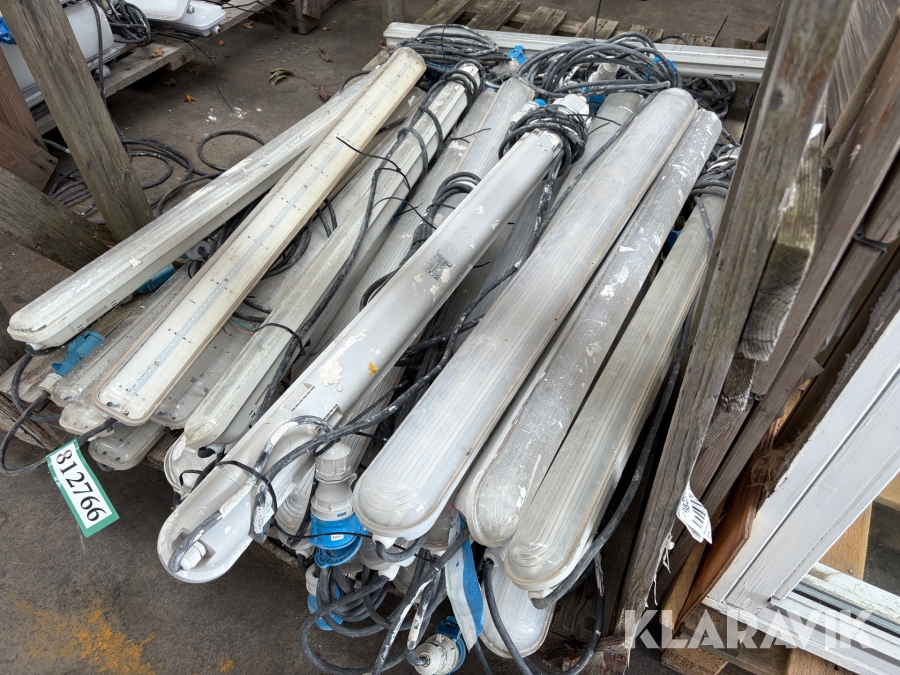 Byggepladsbelysning / LED-armaturer Wexim 50W - cirka 23 styk