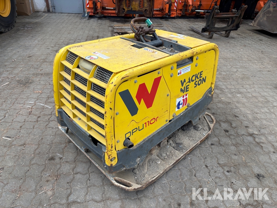 Pladevibrator Wacker Neuson DPU110r - Fjernbetjent