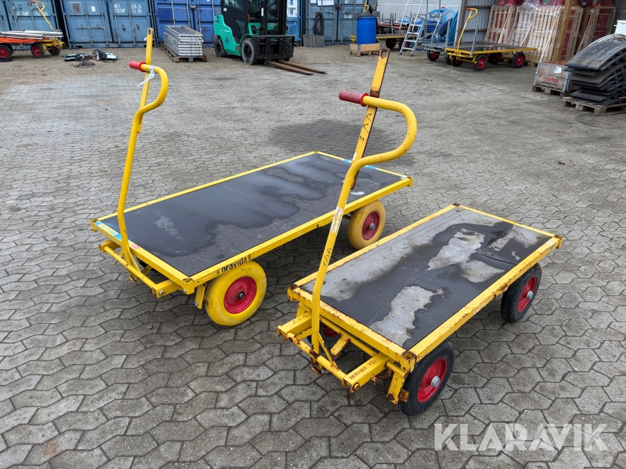 Transportvogne Ravendo 2 styk