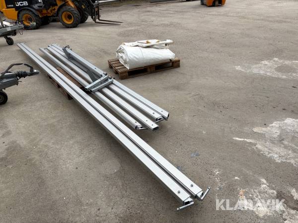 Vinkeltilbygning til 9 meter telte