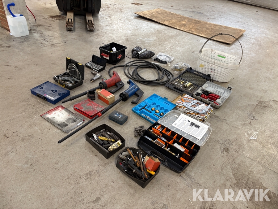 Diverse ting til værksted