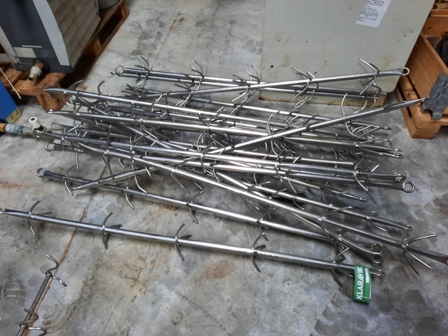 Kødkroge / juletræer cm 22 stk.