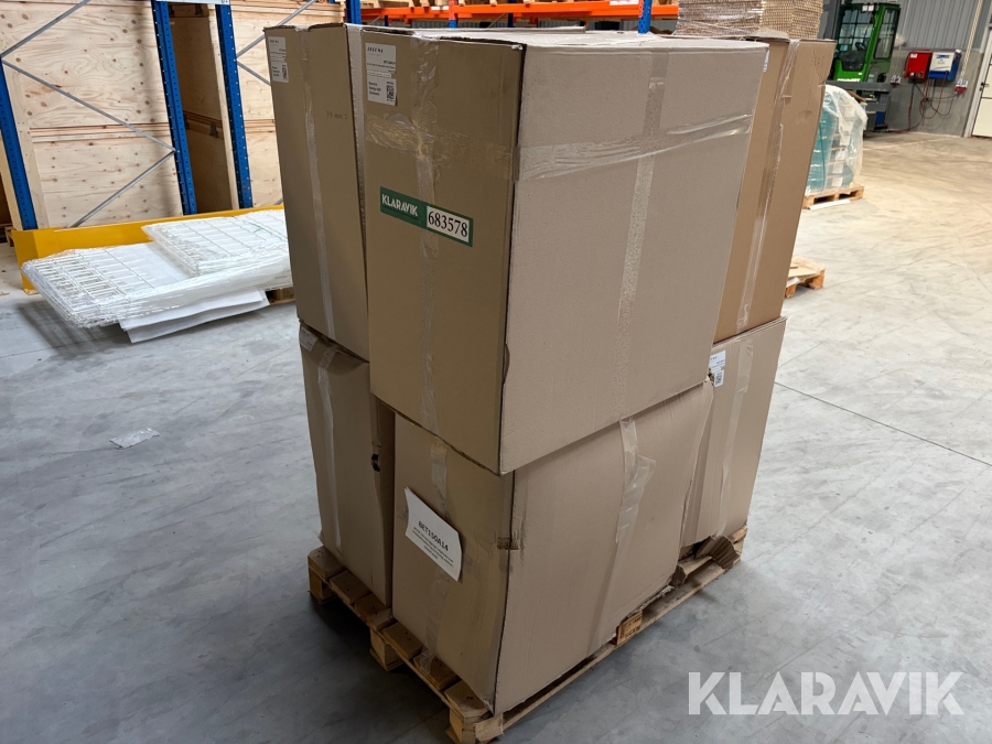 Ventilationsanlæg Buccma VUT 160 V EC - 6 styk