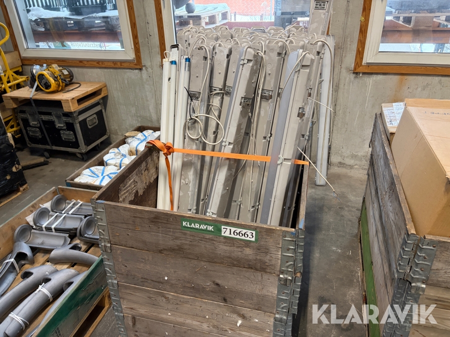 LED armaturer 38 styk