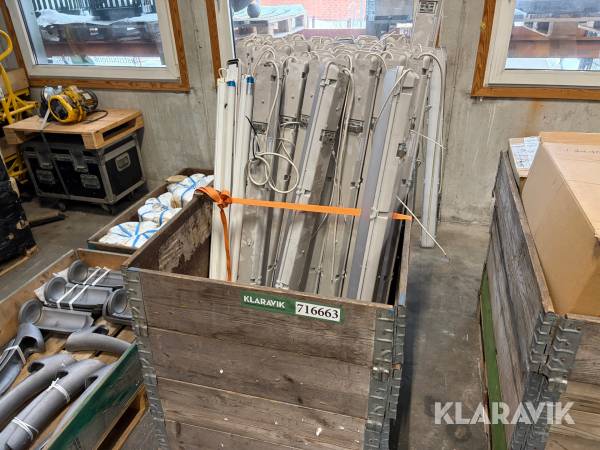 LED armaturer 38 styk