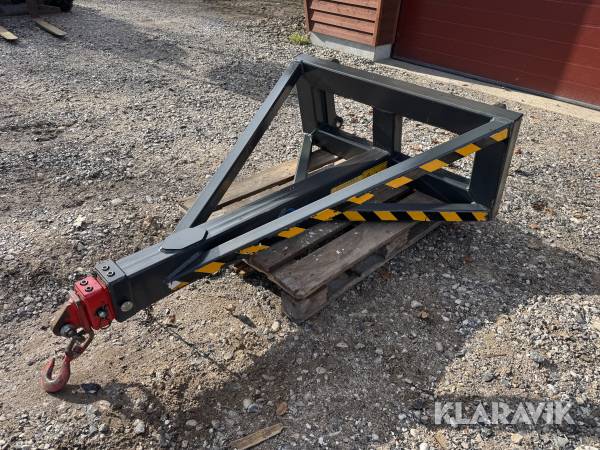 Kranarm GA Sweden med Volvo L30 beslag