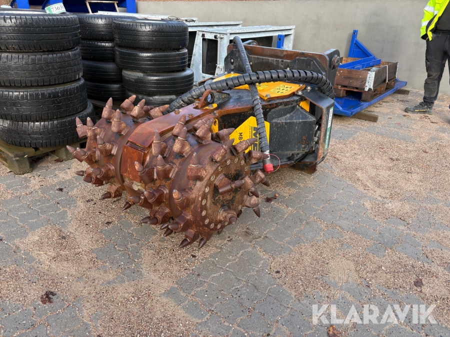 Hydraulisk tromlefræser MB MB-R900